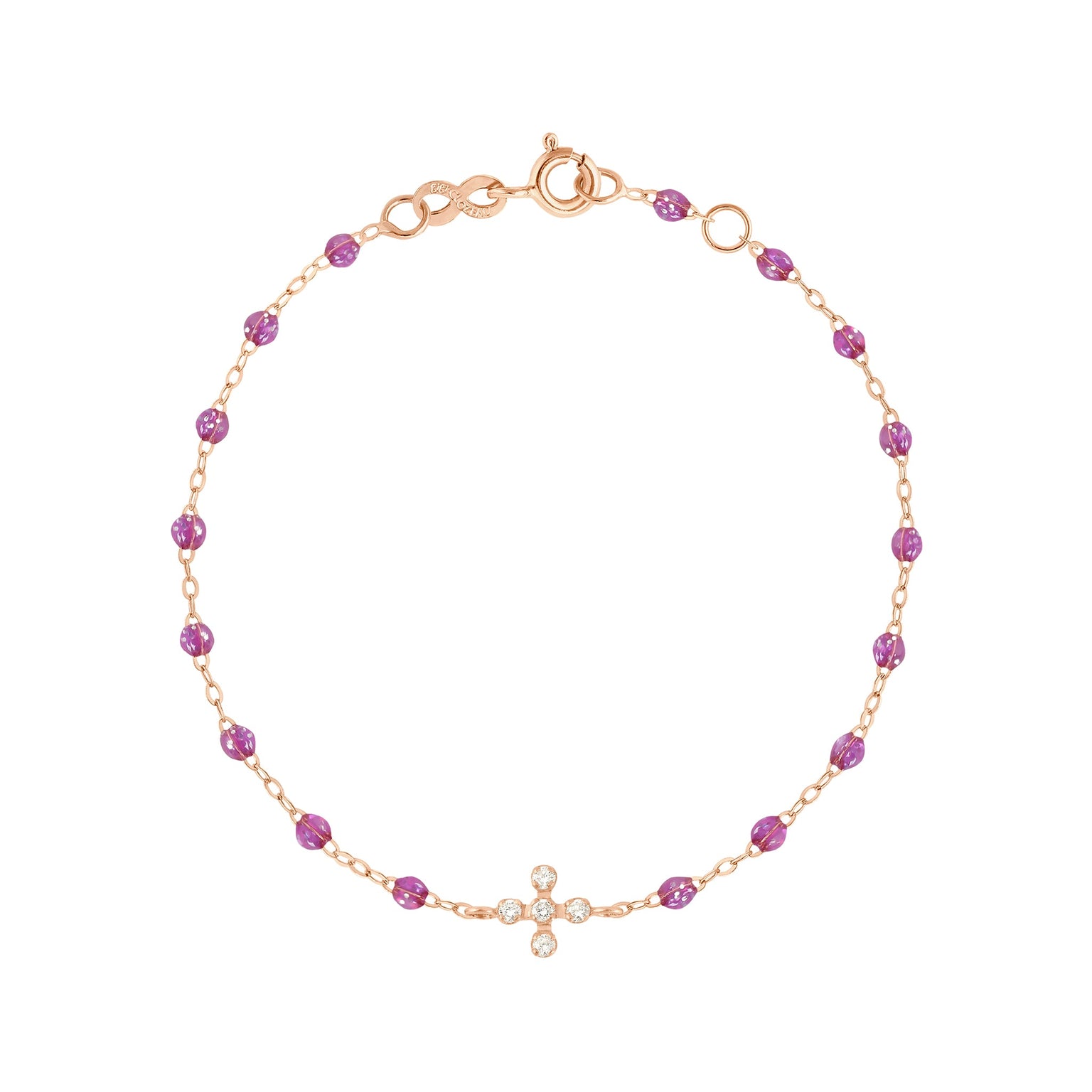 Gigi Clozeau - Spark Diamond Galaxy Bracelet, Rose Gold, 6.7"