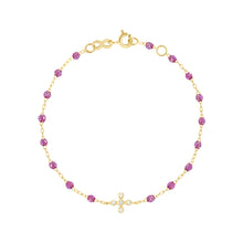Gigi Clozeau - Spark Diamond Galaxy Bracelet, Yellow Gold, 6.7"