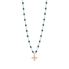 Gigi Clozeau - Spark Diamond Jungle Necklace, Rose Gold, 16.5"