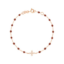 Gigi Clozeau - Spark Diamond Moka Bracelet, Rose Gold, 6.7"