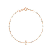 Gigi Clozeau - Spark Diamond Opal Bracelet, Rose Gold, 6.7"