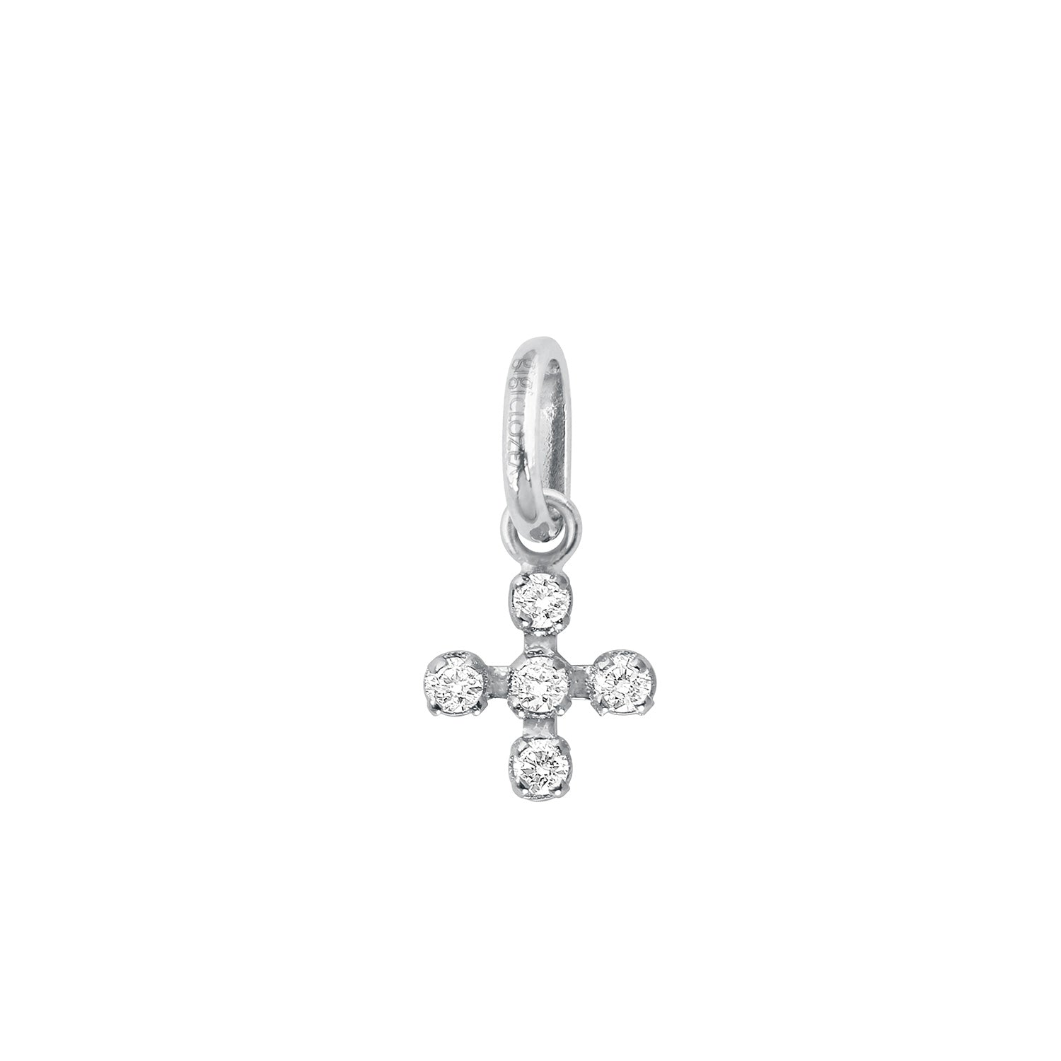 Gigi Clozeau - Spark Diamond Pendant, White Gold
