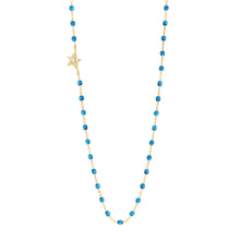 Gigi Clozeau - Star Classic Gigi Azur Diamond Necklace, Yellow Gold, 16.5"