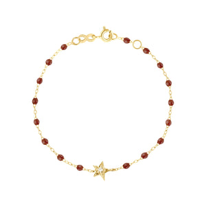 Gigi Clozeau - Star Classic Gigi Moka Diamond Bracelet, Yellow Gold, 6.7"