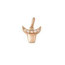 Gigi Clozeau - Taurus Diamond Pendant, Rose Gold