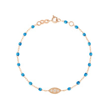 Gigi Clozeau - Wink Diamond Azur Bracelet, Rose Gold, 6.7"