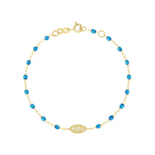 Gigi Clozeau - Wink Diamond Azur Bracelet, Yellow Gold, 6.7"