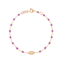Gigi Clozeau - Wink Diamond Galaxy Bracelet, Rose Gold, 6.7"
