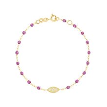 Gigi Clozeau - Wink Diamond Galaxy Bracelet, Yellow Gold, 6.7"