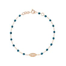Gigi Clozeau - Wink Diamond Jungle Bracelet, Rose Gold, 6.7"