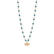 Gigi Clozeau - Wink Diamond Jungle Necklace, Rose Gold, 16.5"