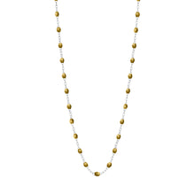 Gigi Clozeau - Classic Gigi Gold necklace, White Gold, 16.5"