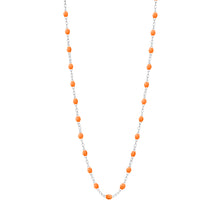 Gigi Clozeau - Classic Gigi Mandarine necklace, White Gold, 16.5"