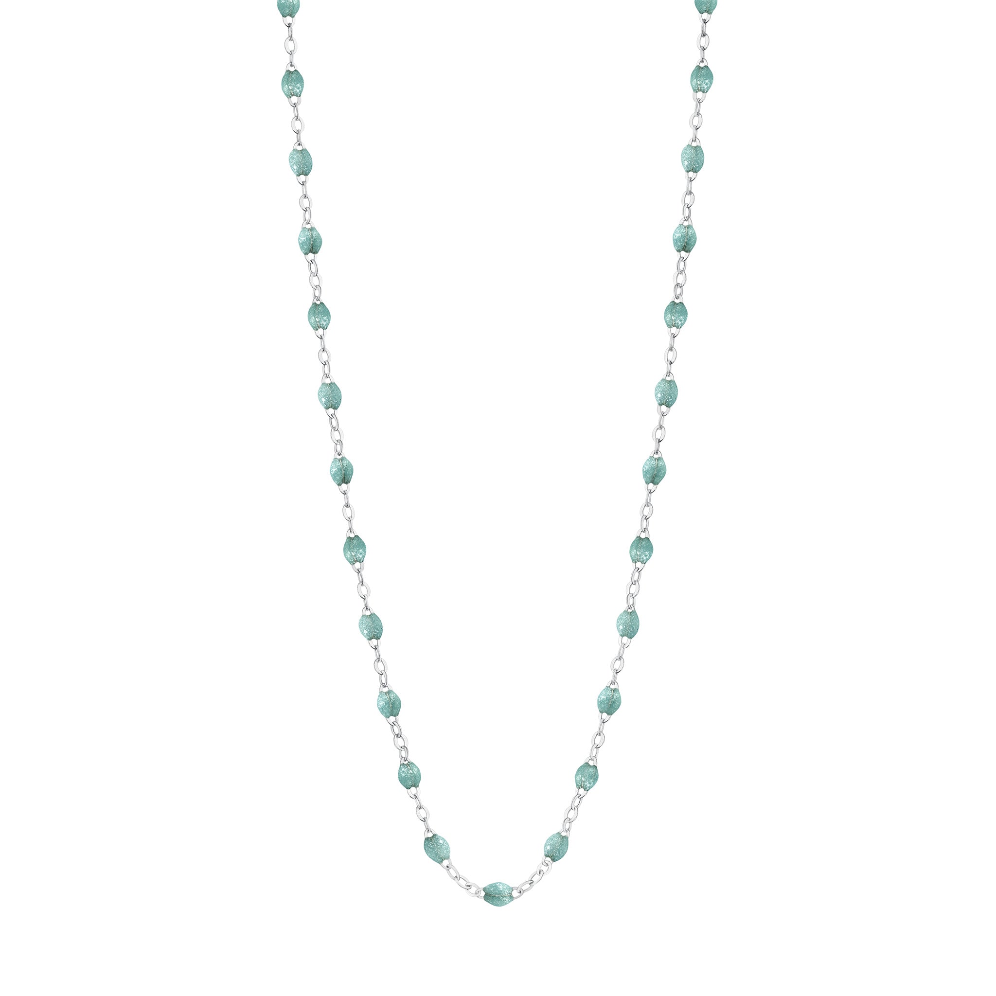 Gigi Clozeau - Classic Gigi Iceberg necklace, White Gold, 17.7"