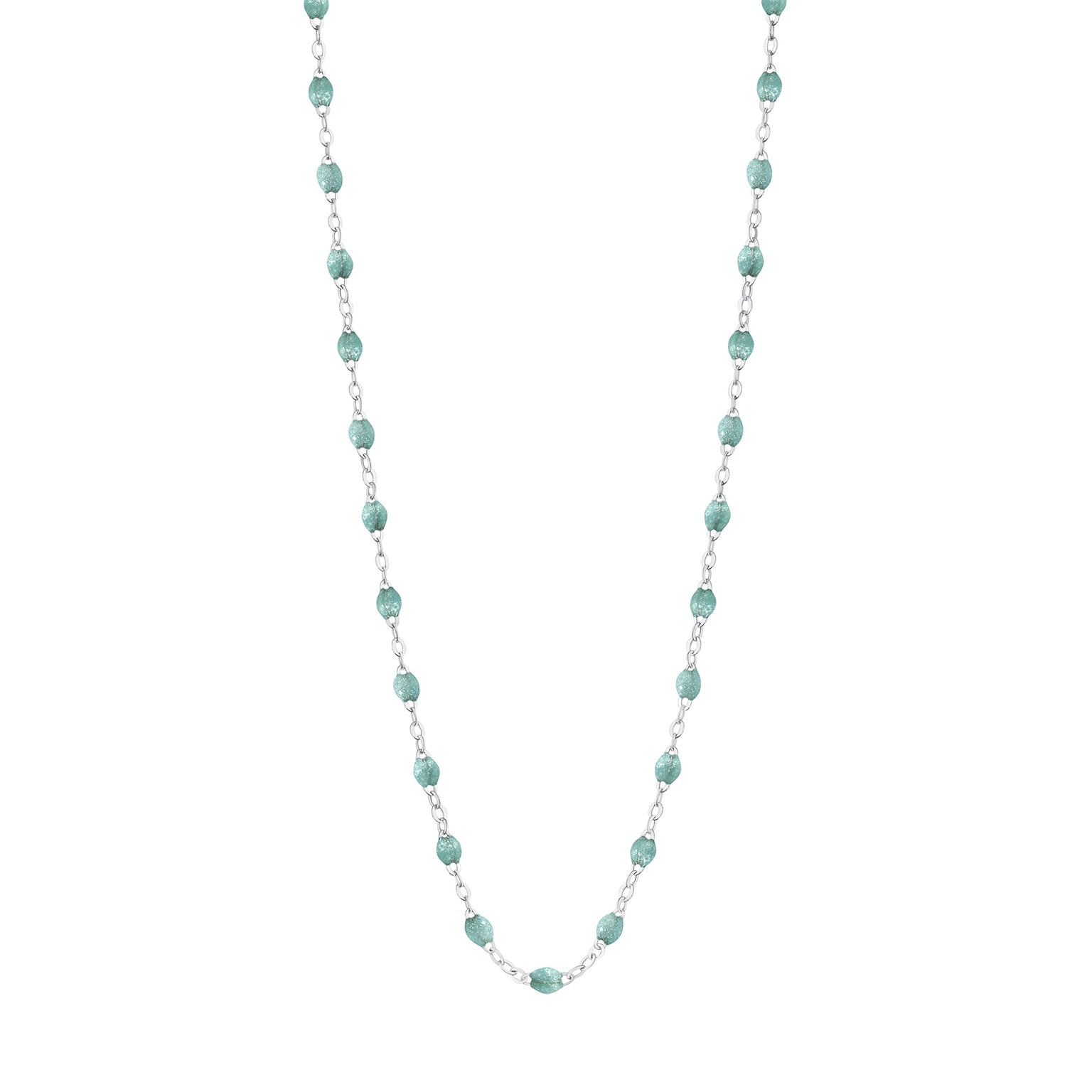 Gigi Clozeau - Classic Gigi Iceberg necklace, White Gold, 17.7"