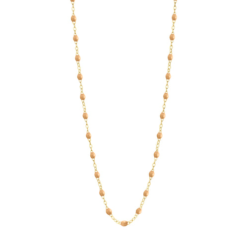 Gigi Clozeau - Classic Gigi Nude necklace, yellow gold, 16.5