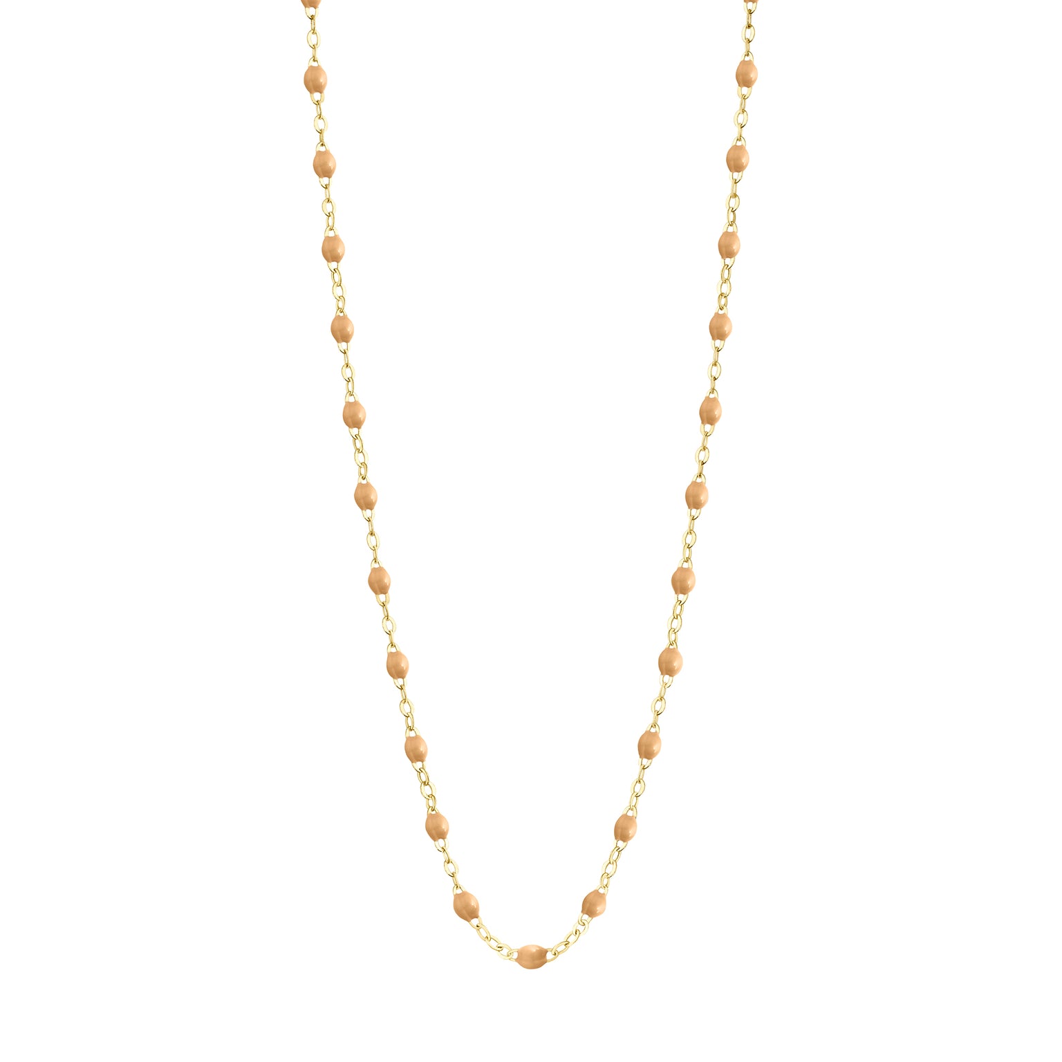 Gigi Clozeau - Classic Gigi Nude necklace, yellow gold, 19.7"