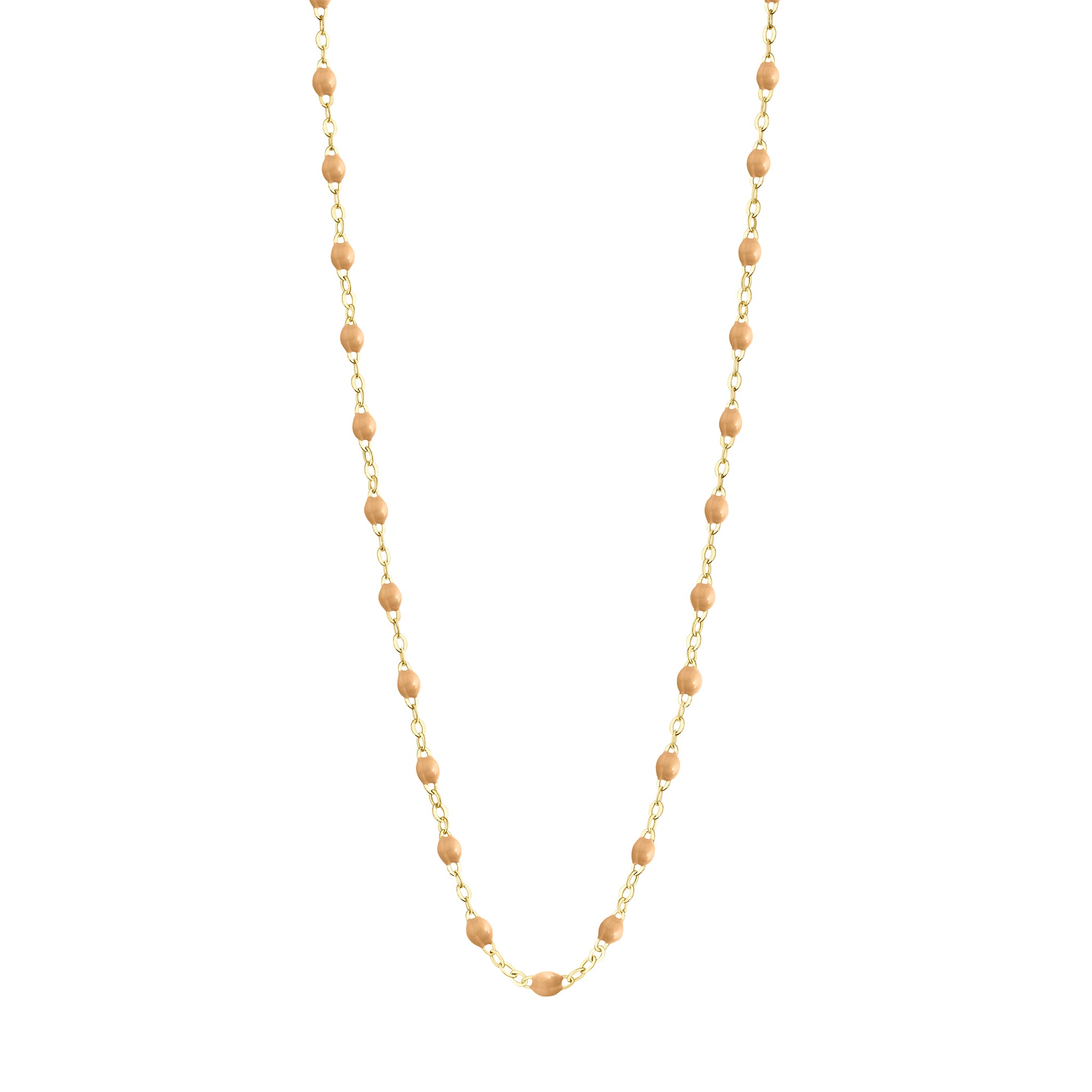 Gigi Clozeau - Classic Gigi Nude necklace, yellow gold, 17.7"