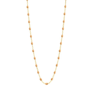 Gigi Clozeau - Classic Gigi Nude necklace, yellow gold, 17.7"