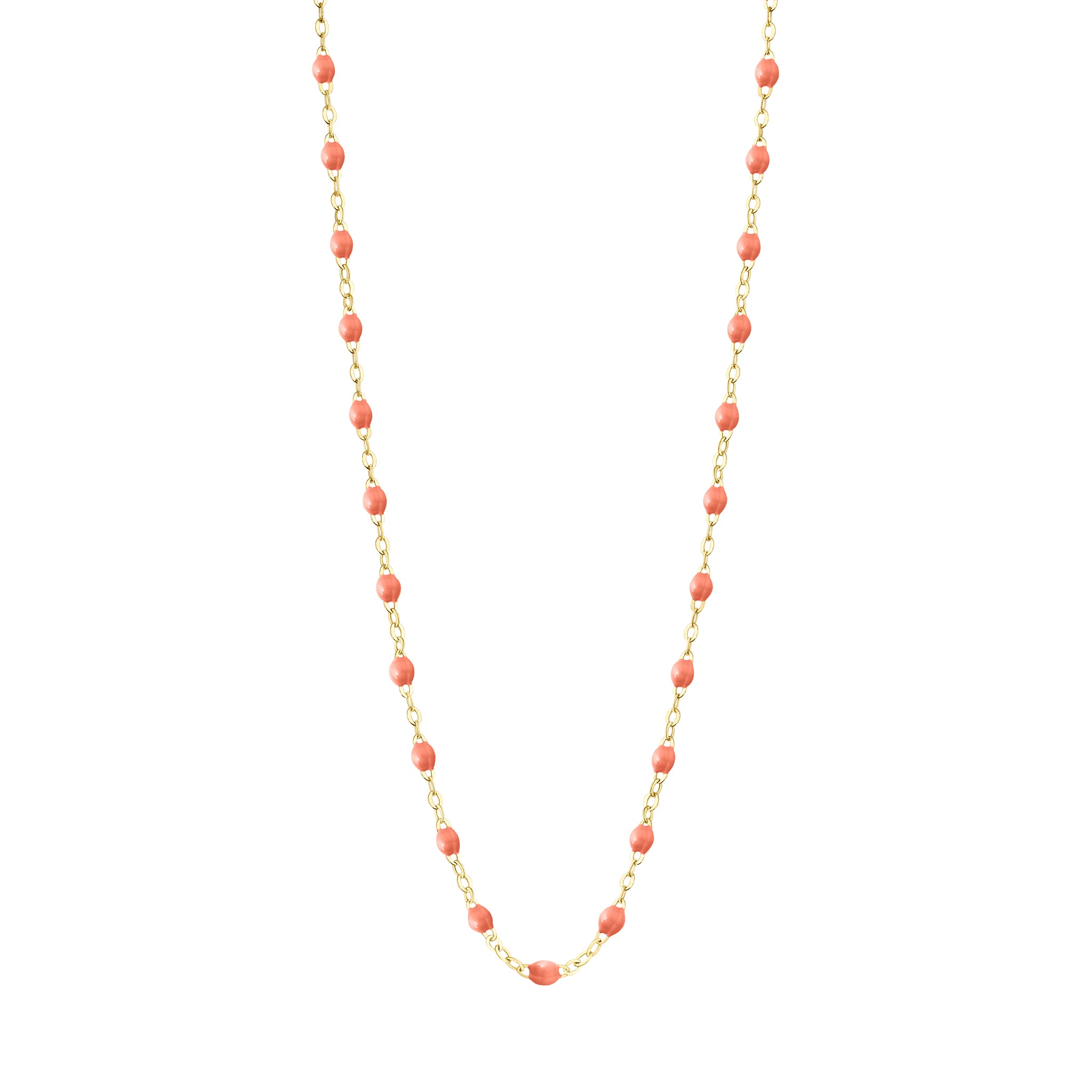 Gigi Clozeau - Classic Gigi Saumon necklace, yellow gold, 17.7"