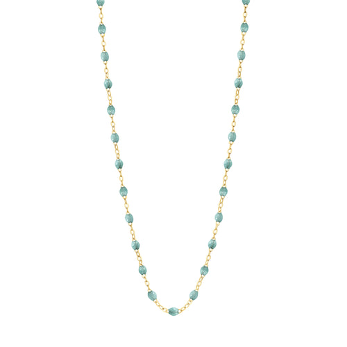 Classic Gigi Iceberg necklace, Yellow Gold, 17.7