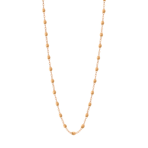 Gigi Clozeau - Classic Gigi Nude necklace, Rose Gold, 16.5