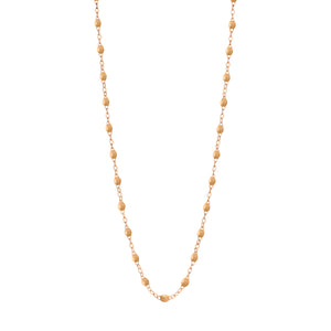 Gigi Clozeau - Classic Gigi Nude necklace, Rose Gold, 16.5"