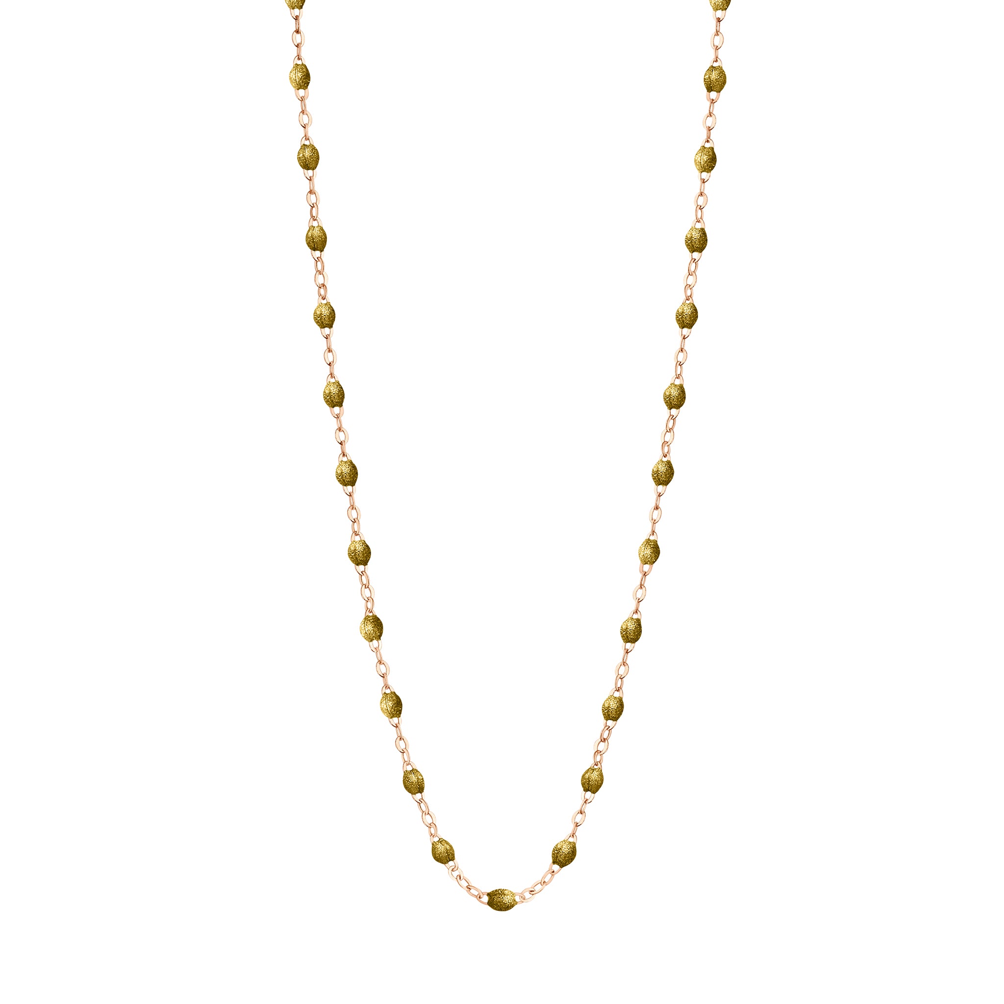Gigi Clozeau - Classic Gigi Gold necklace, Rose Gold, 16.5"