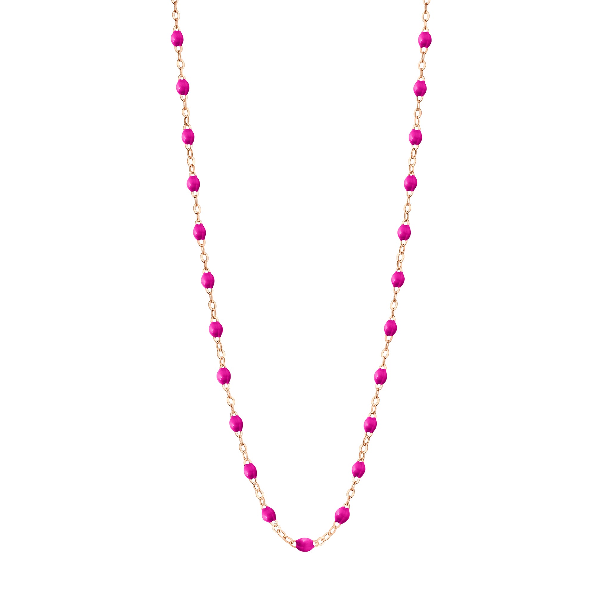 Gigi Clozeau - Classic Gigi Candy necklace, Rose Gold, 16.5"