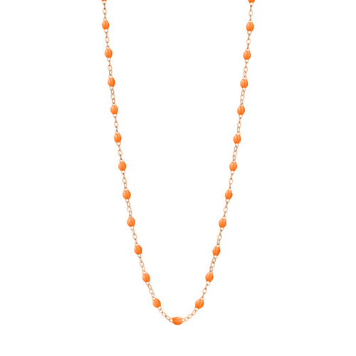 Gigi Clozeau - Classic Gigi Mandarine necklace, Rose Gold, 16.5