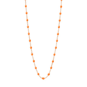 Gigi Clozeau - Classic Gigi Mandarine necklace, Rose Gold, 16.5"