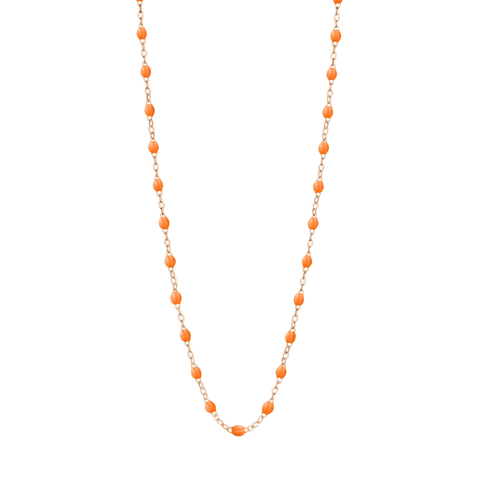 Gigi Clozeau - Classic Gigi Mandarine necklace, Rose Gold, 19.7"