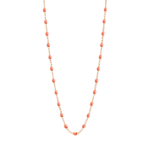 Gigi Clozeau - Classic Gigi Saumon necklace, Rose Gold, 16.5