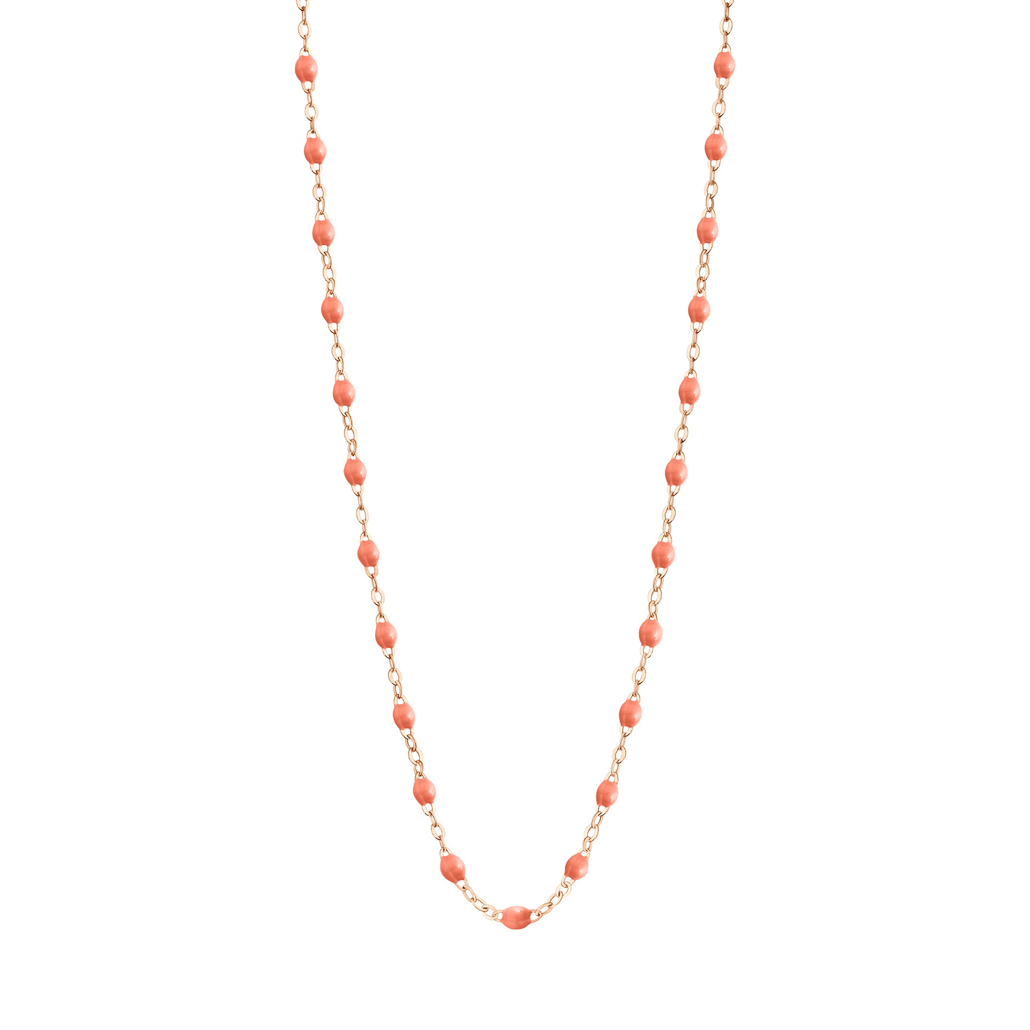 Classic Gigi Saumon necklace, Rose Gold, 17.7