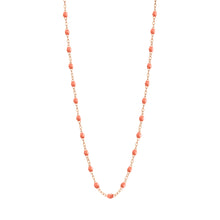 Gigi Clozeau - Classic Gigi Saumon necklace, Rose Gold, 19.7"