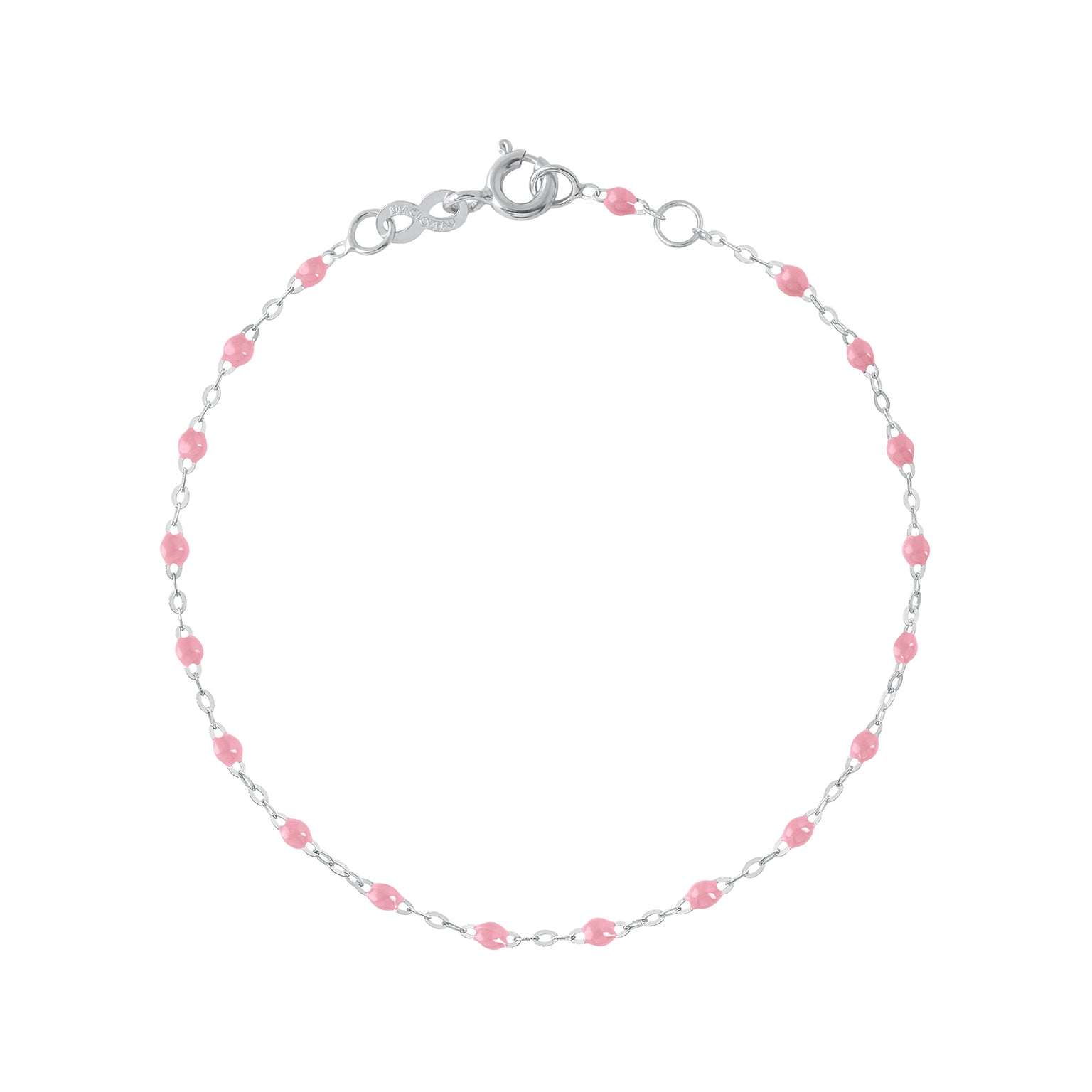 Gigi Clozeau - Classic Gigi Fuchsia bracelet, White Gold, 6.7"