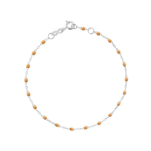 Gigi Clozeau - Classic Gigi Nude bracelet, White Gold, 6.7"
