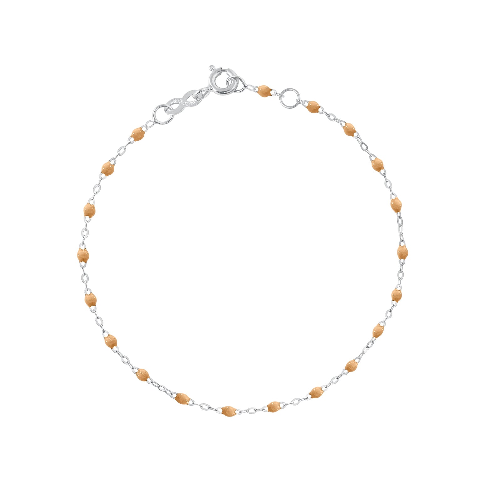 Gigi Clozeau - Classic Gigi Nude bracelet, White Gold, 7.5"