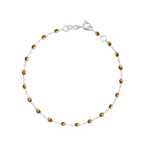 Gigi Clozeau - Classic Gigi Gold bracelet, White Gold, 5.9"