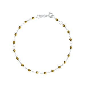 Gigi Clozeau - Classic Gigi Gold bracelet, White Gold, 7.1"