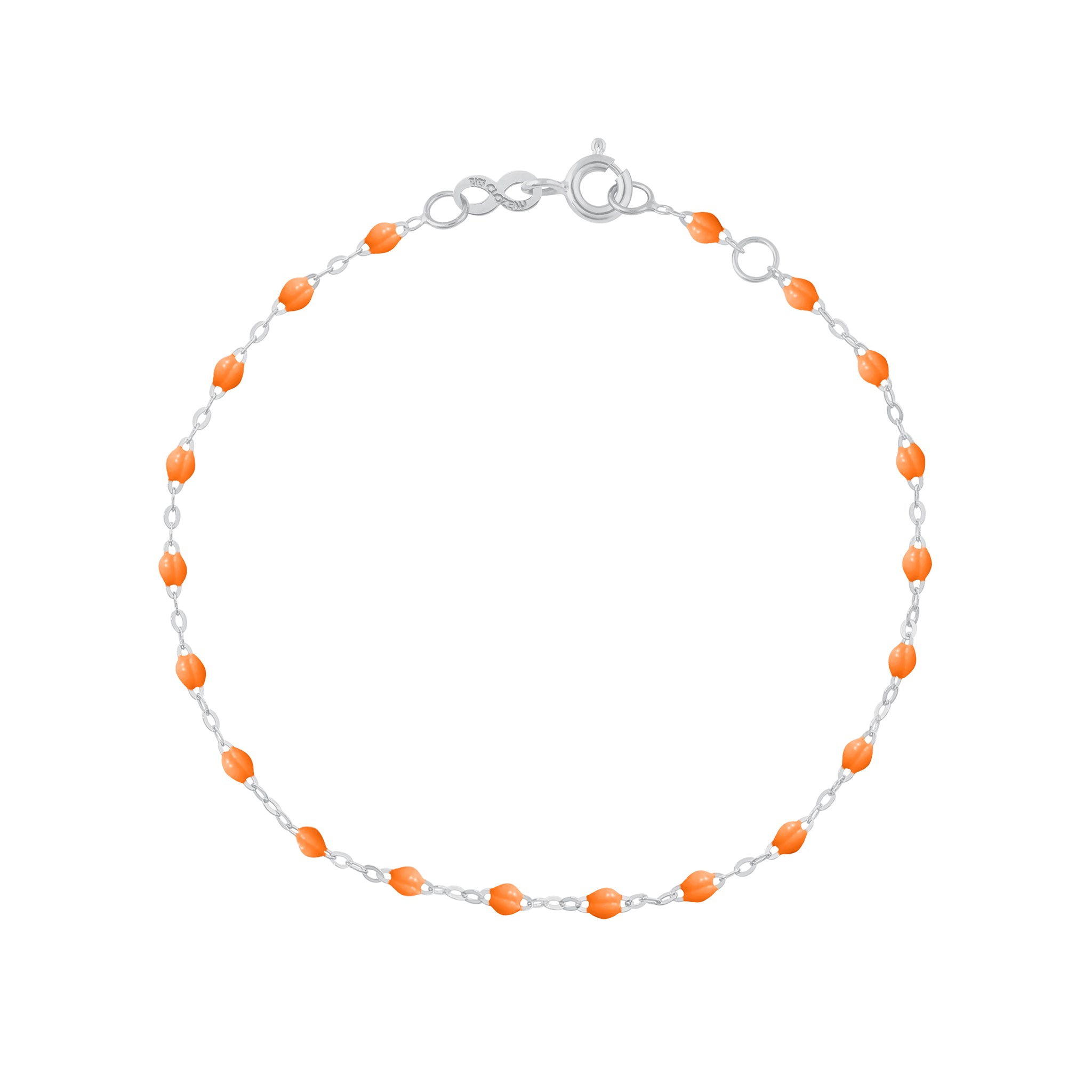 Gigi Clozeau - Classic Gigi Mandarine bracelet, White Gold, 6.7"