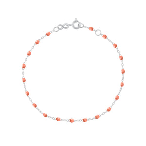 Gigi Clozeau - Classic Gigi Saumon bracelet, White Gold, 6.7"