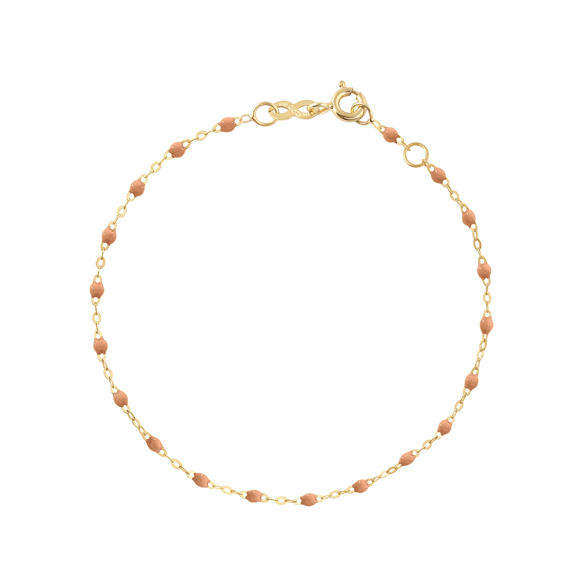 Gigi Clozeau - Classic Gigi Caramel bracelet, Yellow Gold, 7.1"