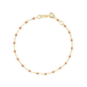 Gigi Clozeau - Classic Gigi Caramel bracelet, Yellow Gold, 7.1"