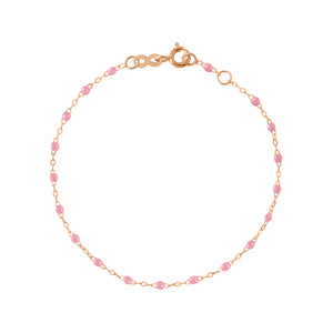 Gigi Clozeau - Classic Gigi Fuchsia bracelet, Yellow Gold, 5.9"