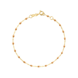 Gigi Clozeau - Classic Gigi Nude bracelet, Yellow Gold, 5.9"