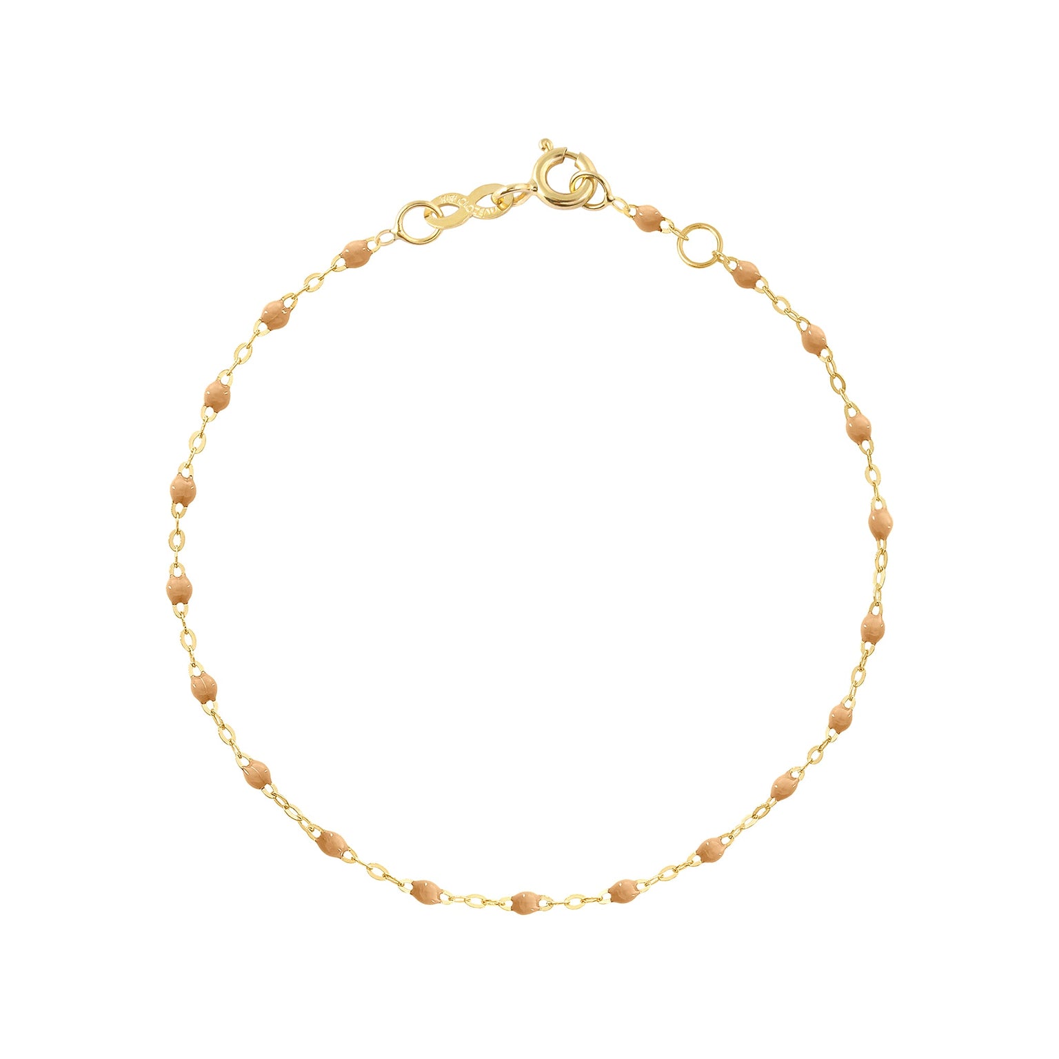 Gigi Clozeau - Classic Gigi Nude bracelet, Yellow Gold, 7.5"