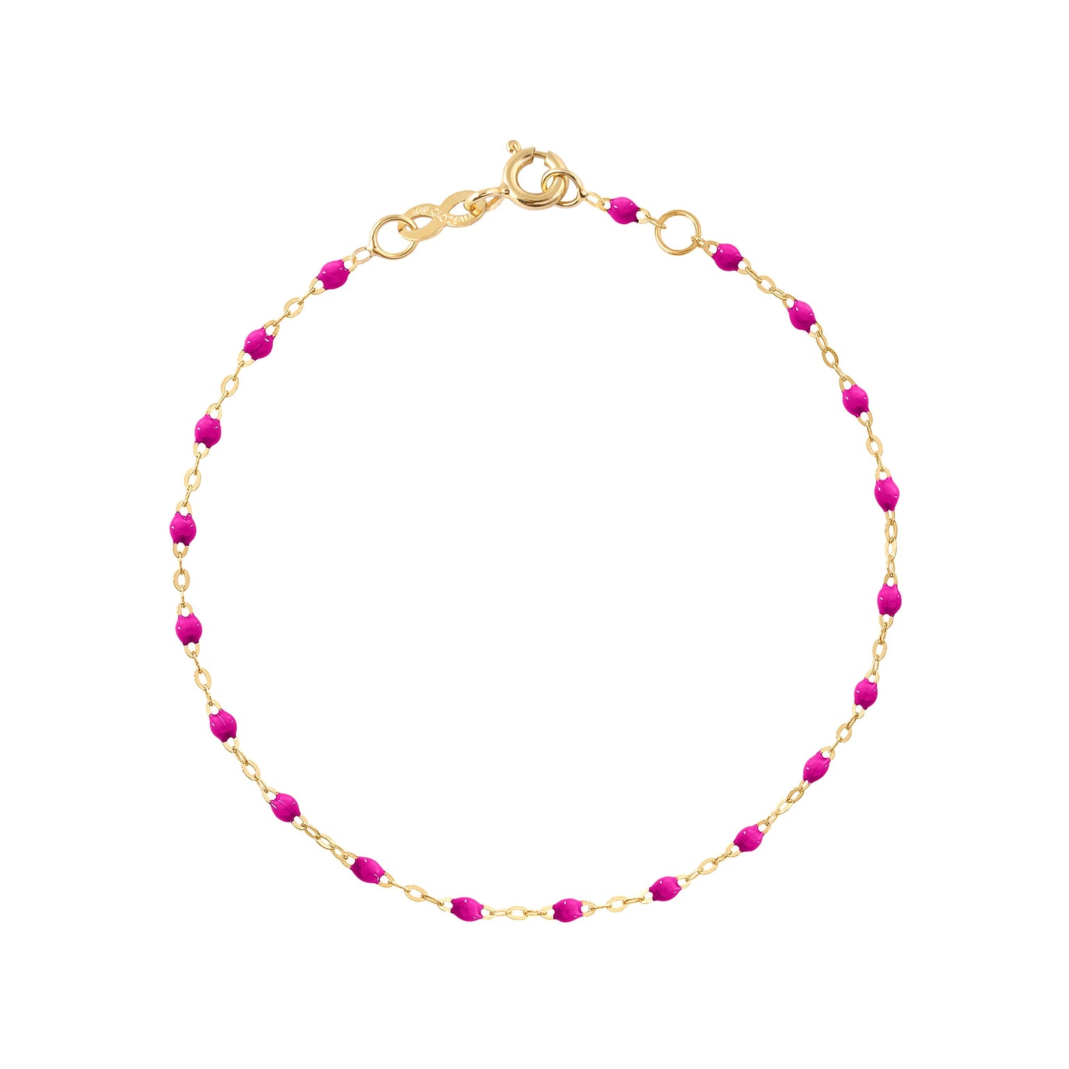 Gigi Clozeau - Classic Gigi Candy bracelet, Yellow Gold, 7.5"