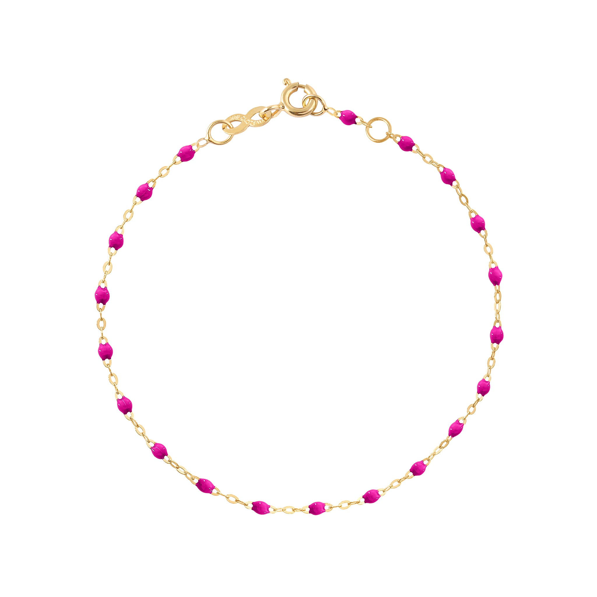 Gigi Clozeau - Classic Gigi Candy bracelet, Yellow Gold, 6.7"