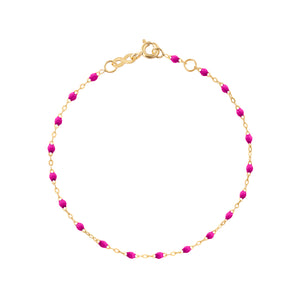 Gigi Clozeau - Classic Gigi Candy bracelet, Yellow Gold, 6.7"